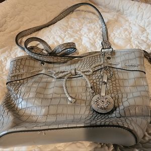Cute handbag with a matching keychain